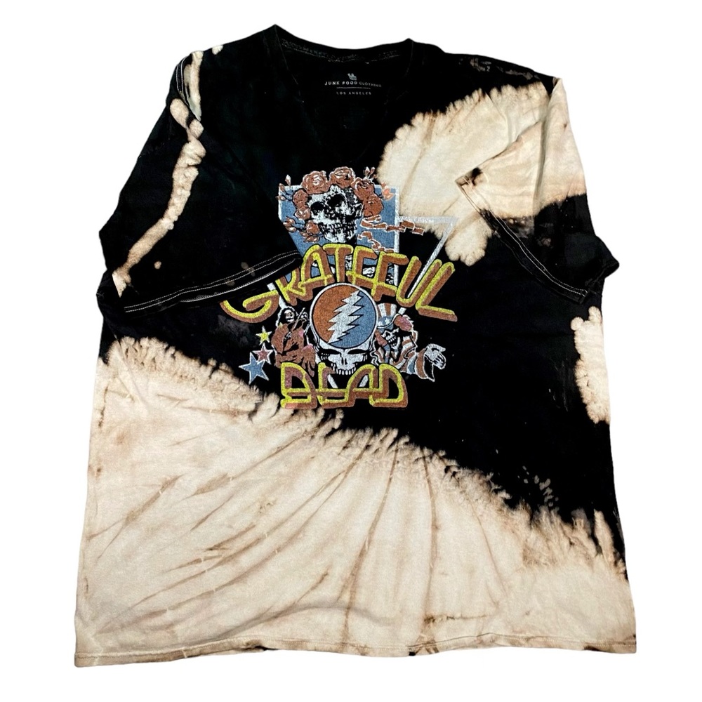 Junk Food Men’s T Shirt Top, Size L, Grateful Dead, Cotton,  Short Sleeve Shirt - Picture 2 of 14